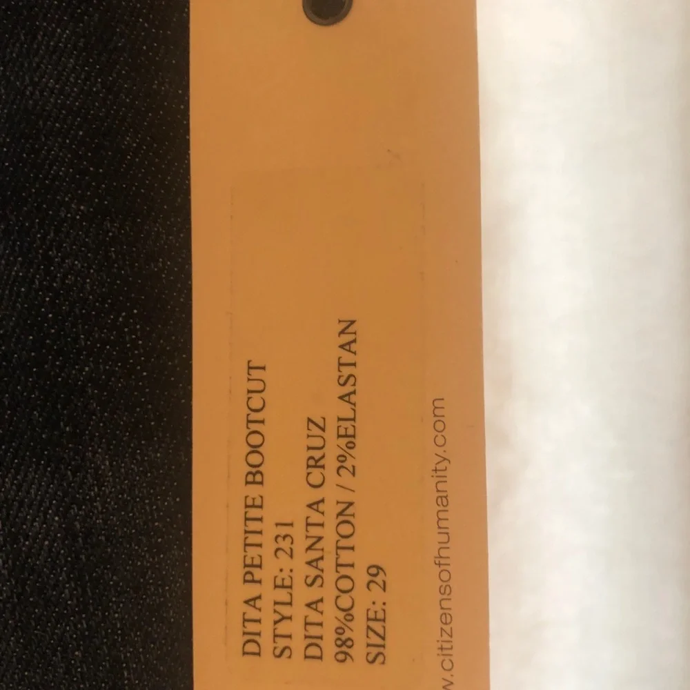 NWT Citizens of Humanity Dita Petite Bootcut NWT - Picture 3 of 9